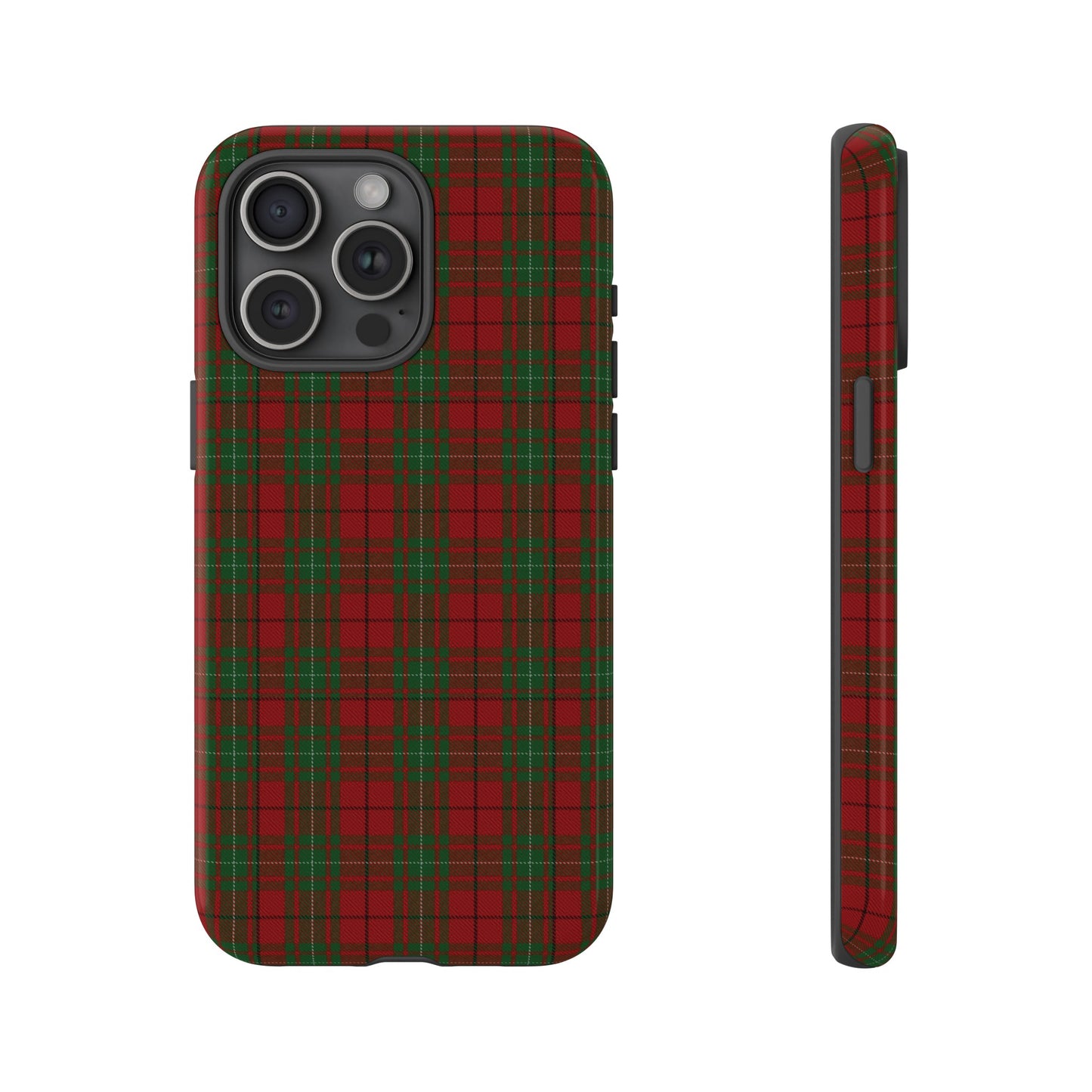 Étui de téléphone à motif tartan écossais - MacAuley, Divers
