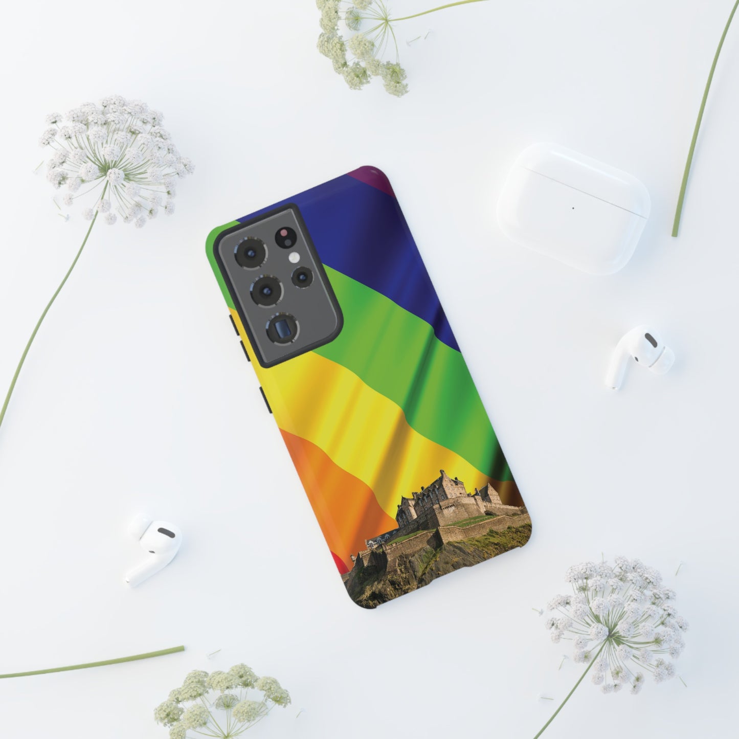 Edinburgh Castle Pride Phone Case - Flag, Various