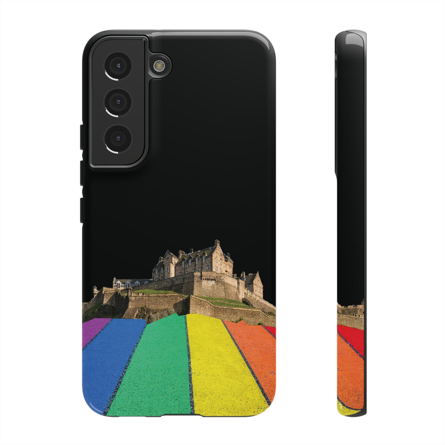 Edinburgh Castle Pride Rockface Phone Case - Road, Various