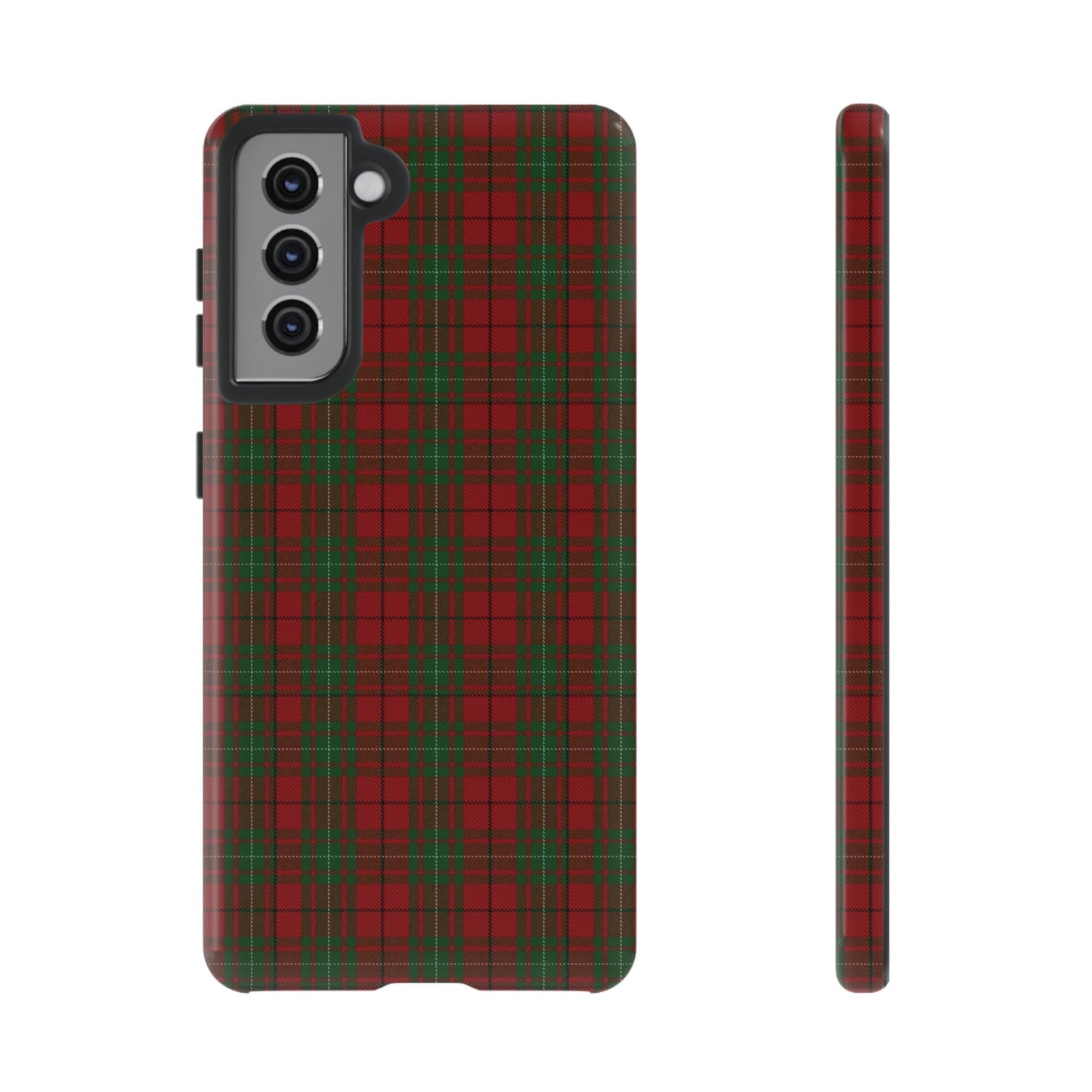 Étui de téléphone à motif tartan écossais - MacAuley, Divers