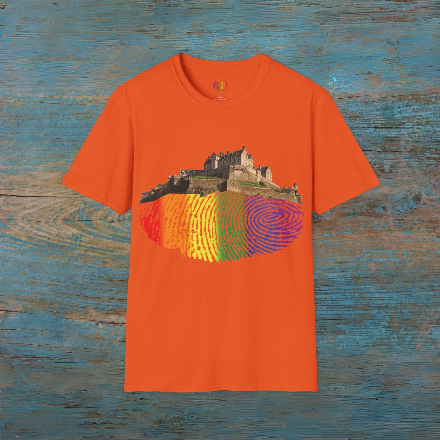 Edinburgh Castle on the Pride Rock Photo Unisex T-Shirt