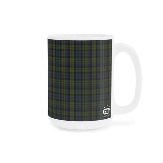 Tartan Mug - Campbell Tartan, Scottish, Various Sizes