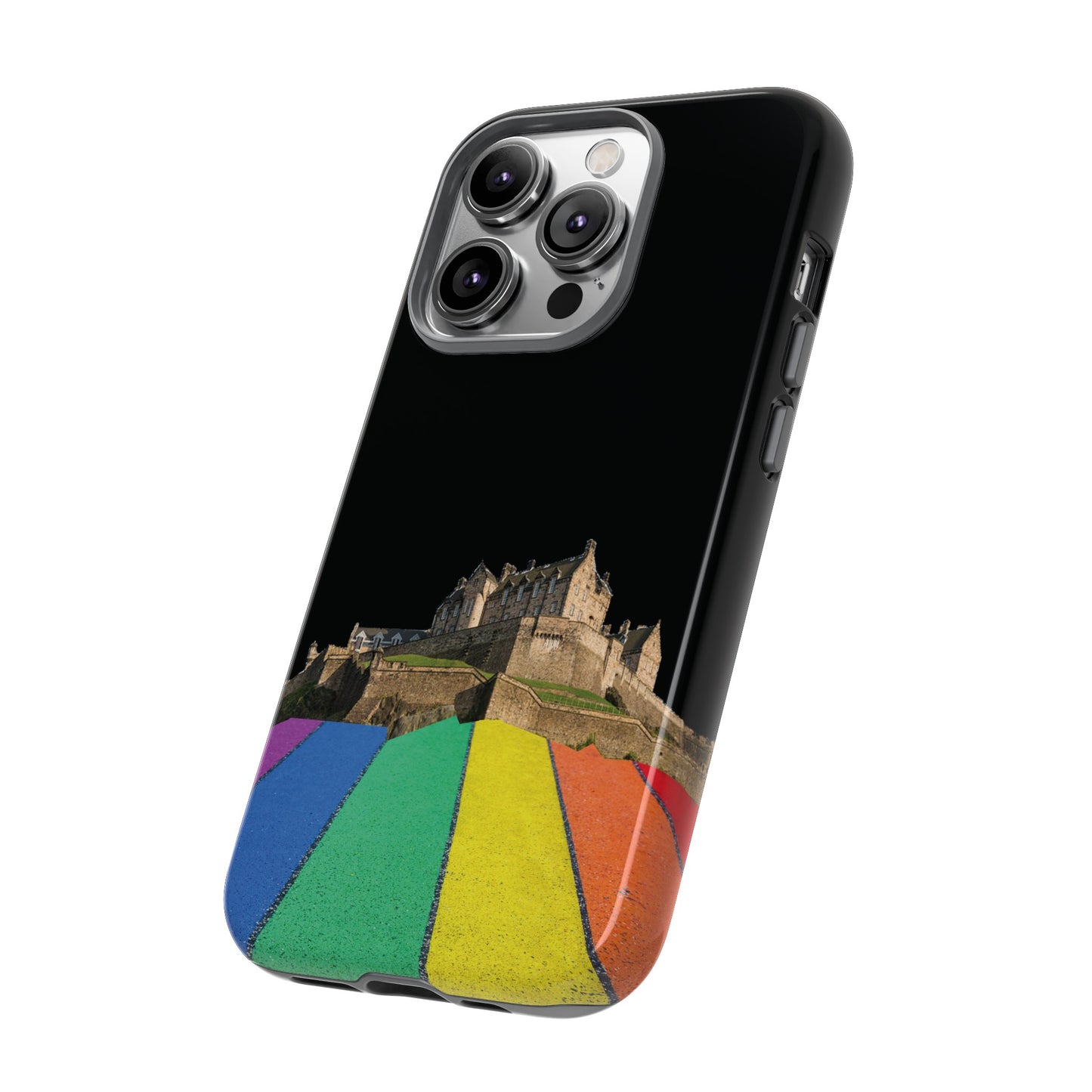 Edinburgh Castle Pride Rockface Phone Case - Road, Various