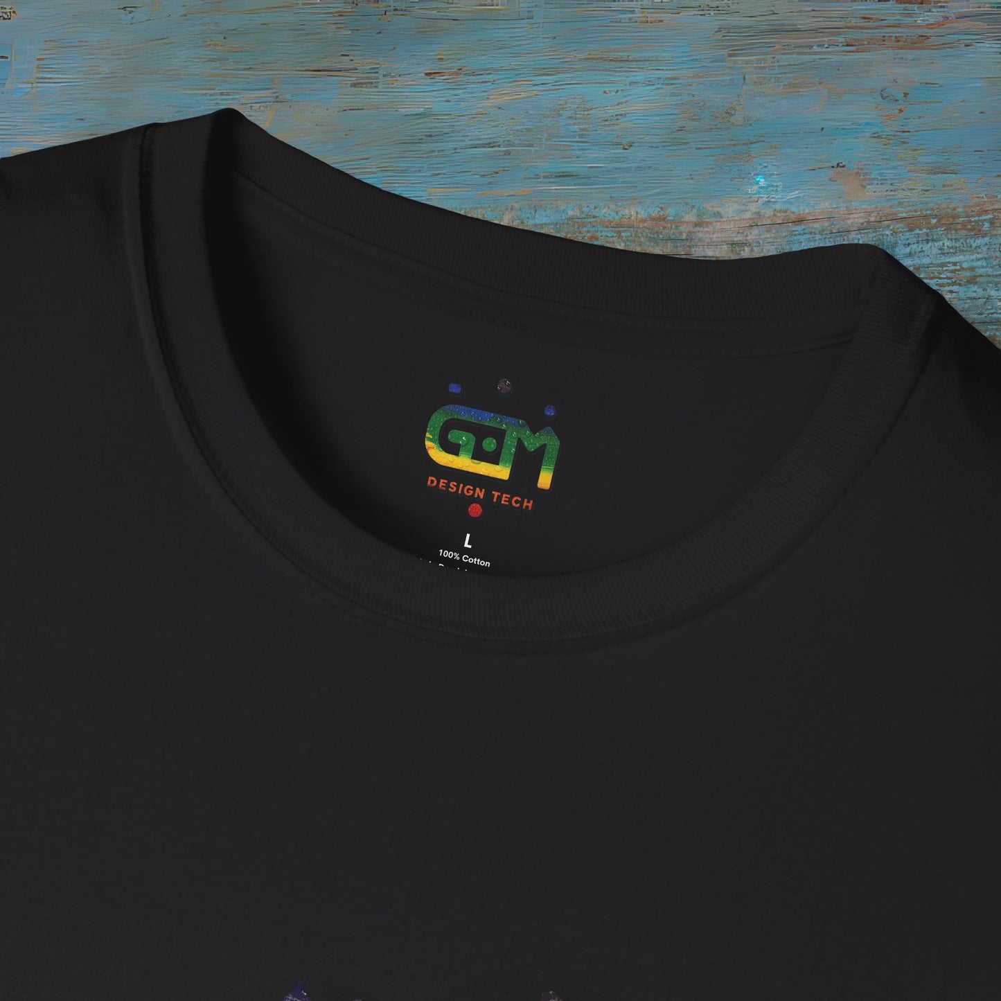 Edinburgh Castle Pride Rain Art Unisex T-Shirt