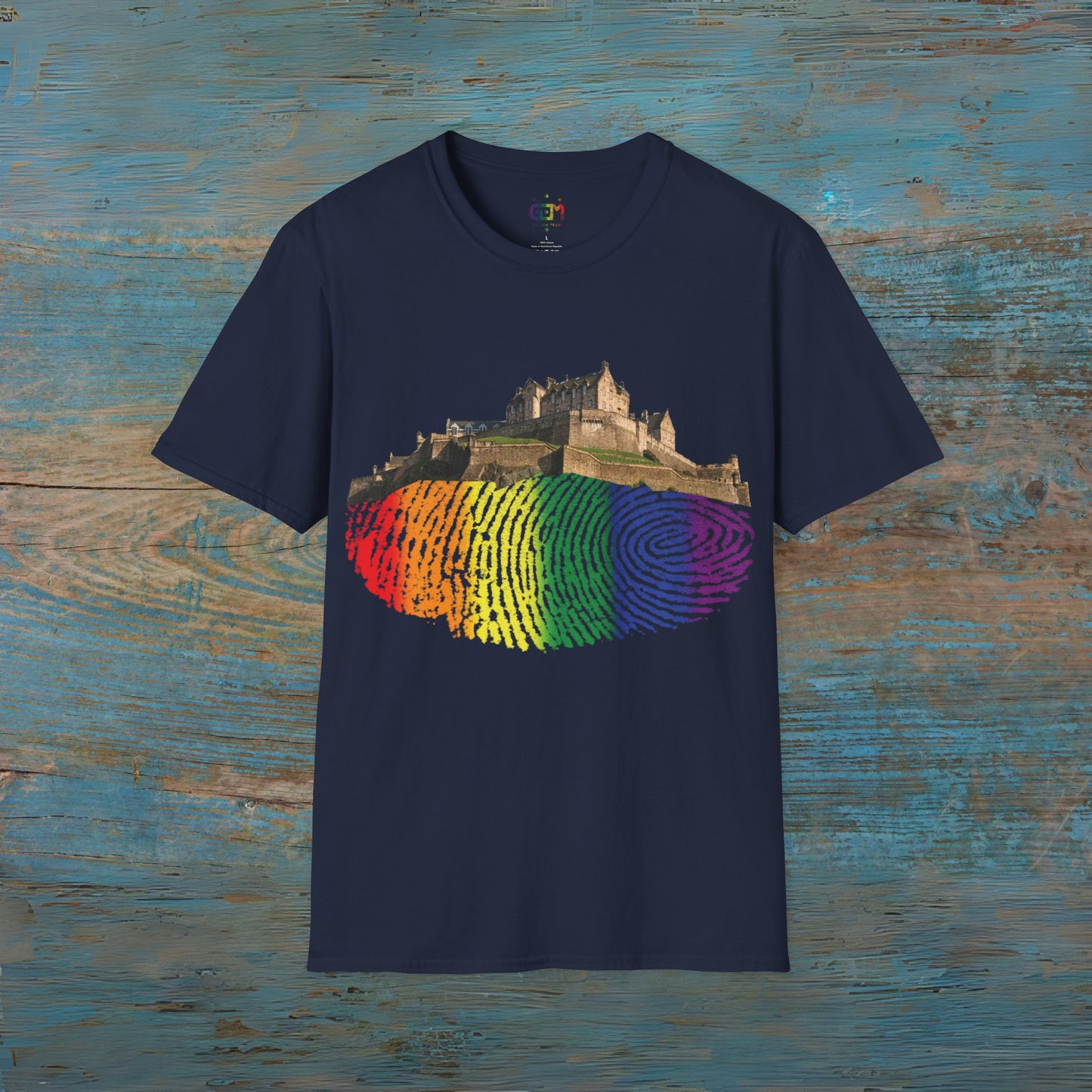 Edinburgh Castle on the Pride Rock Photo Unisex T-Shirt