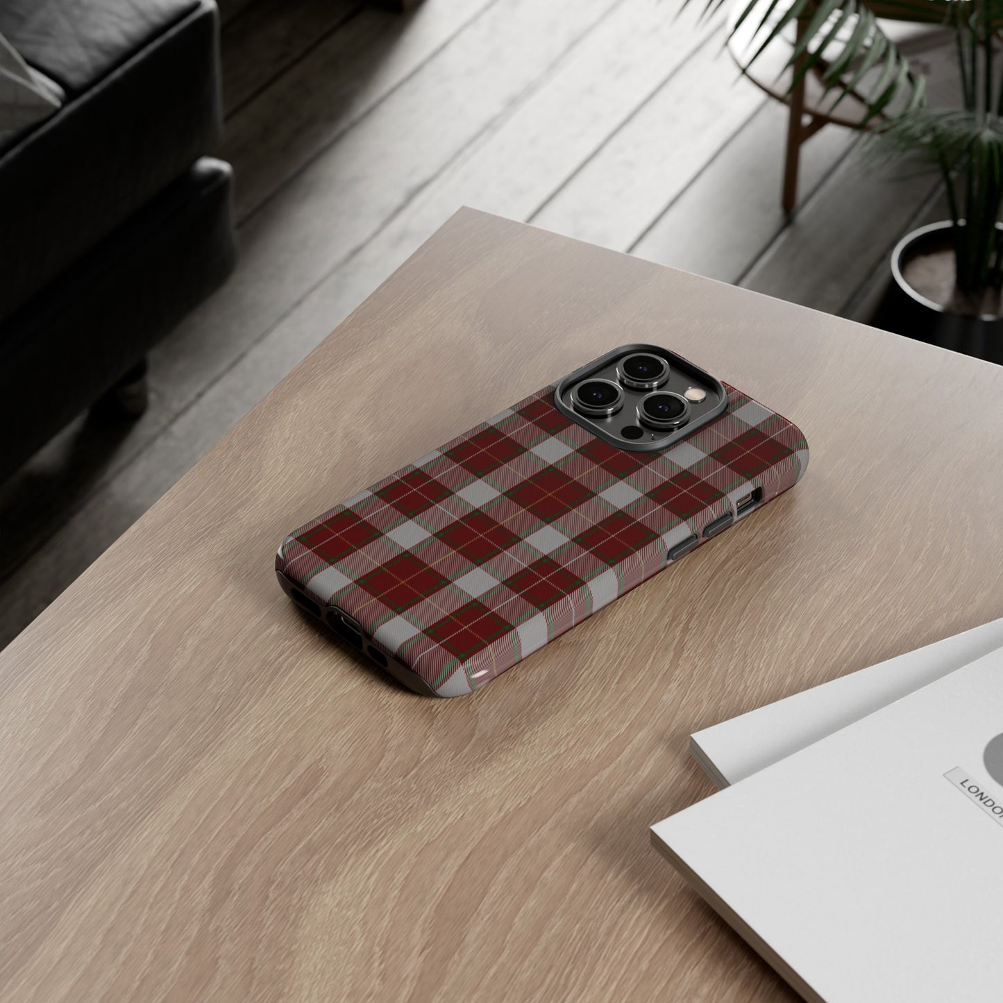 Étui de téléphone à motif tartan écossais - Robe MacFie, divers