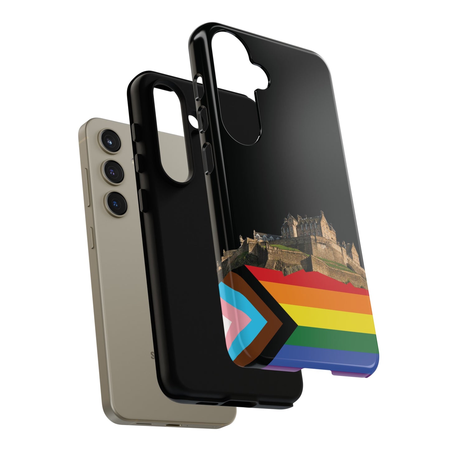 Edinburgh Castle Pride Rockface Phone Case - Progress, Various