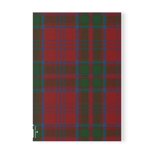 Scottish Tartan Softcover A5 Notebook - Drummond