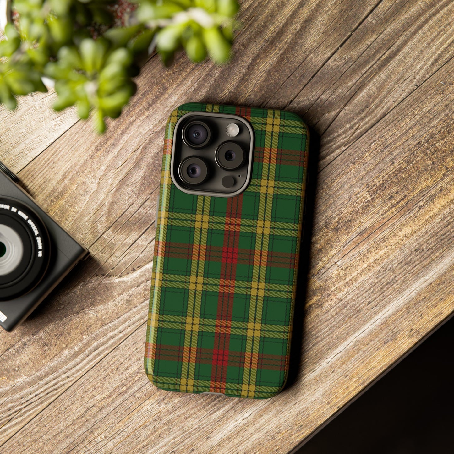 Étui de téléphone à motif tartan écossais - MacMillan, Divers