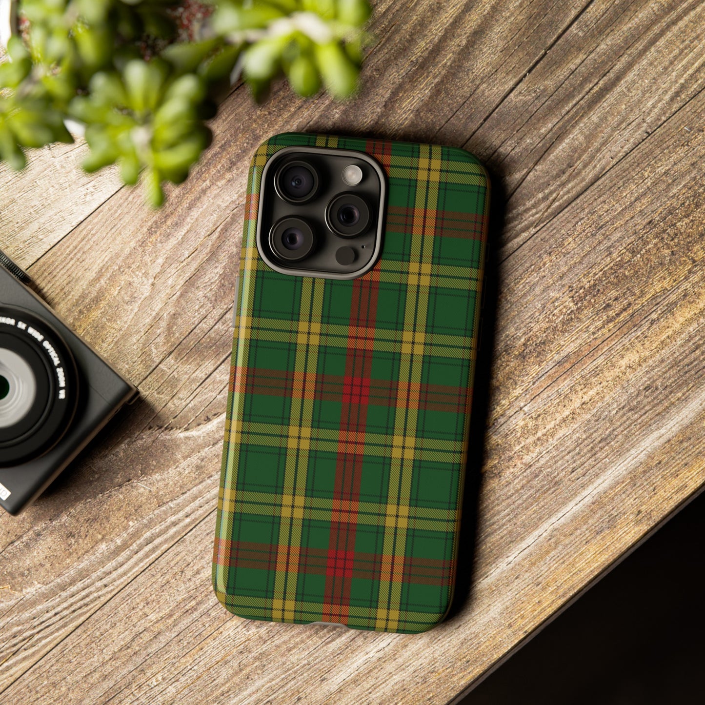 Étui de téléphone à motif tartan écossais - MacMillan, Divers