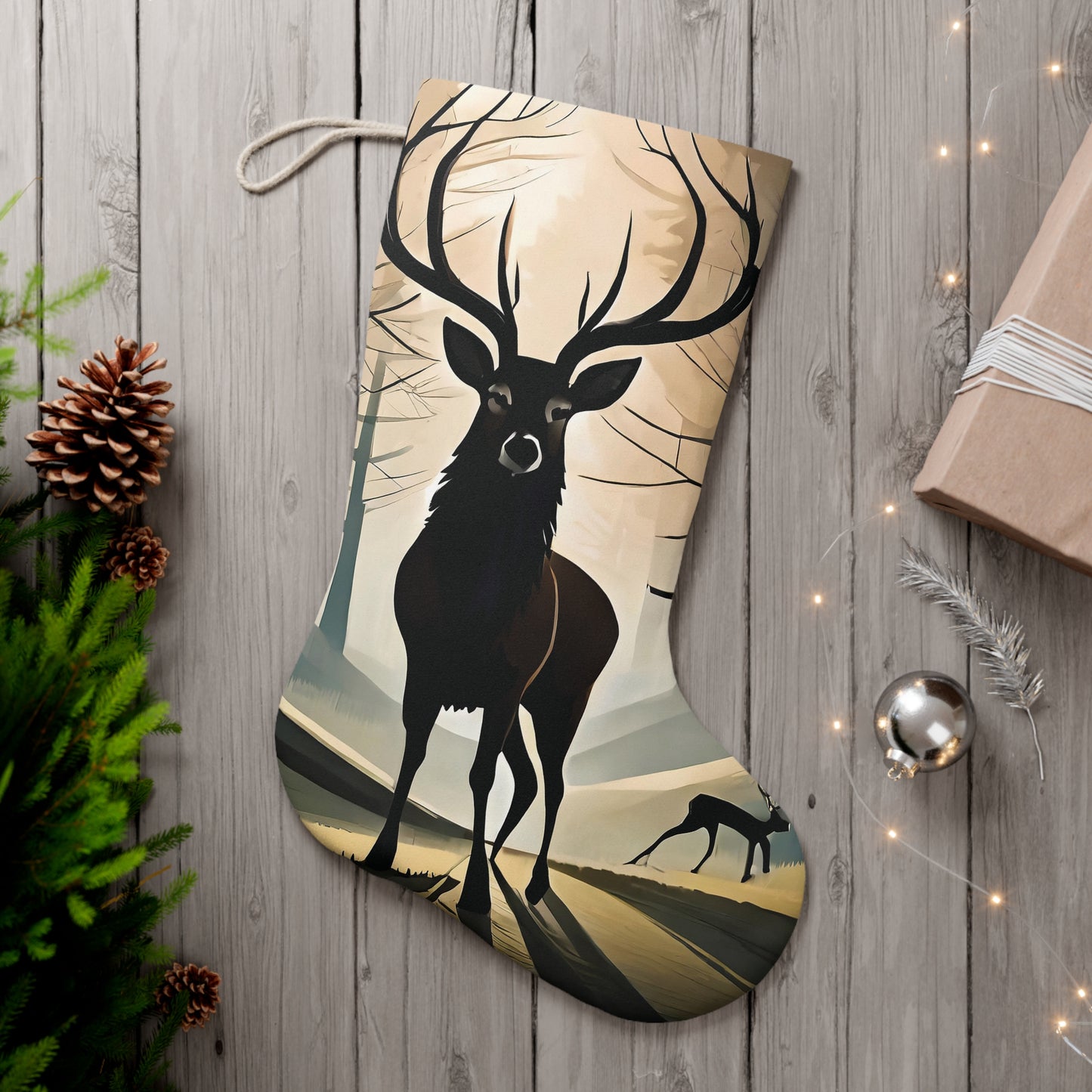 Chaussettes cadeaux d'hiver écossaises