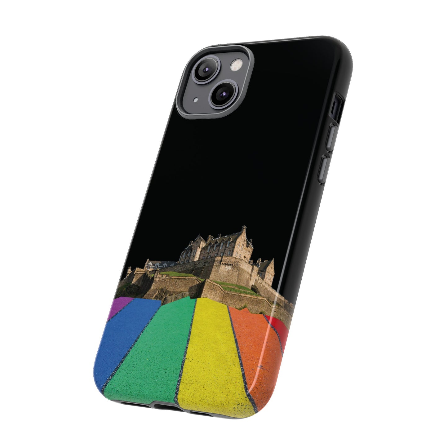 Edinburgh Castle Pride Rockface Phone Case - Road, Various