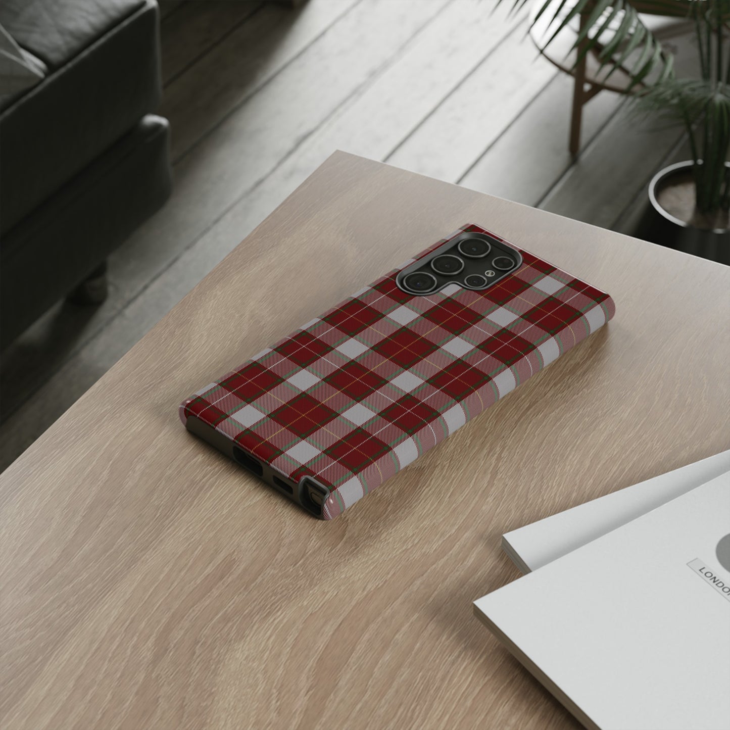 Étui de téléphone à motif tartan écossais - Robe MacFie, divers