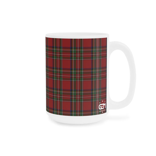 Tartan Mug - Stewart Royal Tartan, écossais, différentes tailles