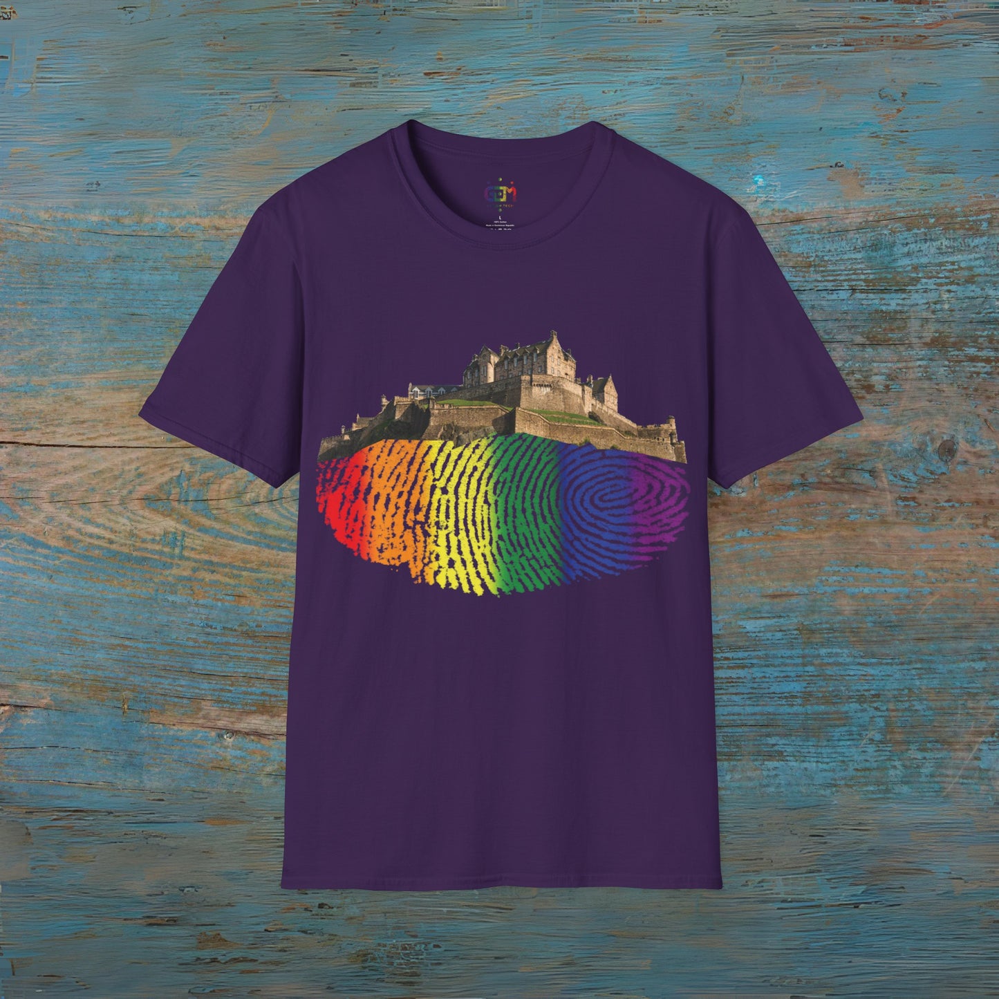 Edinburgh Castle on the Pride Rock Photo Unisex T-Shirt