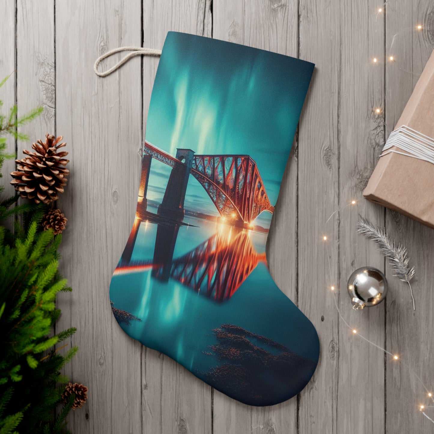 Chaussettes cadeaux d'hiver écossaises