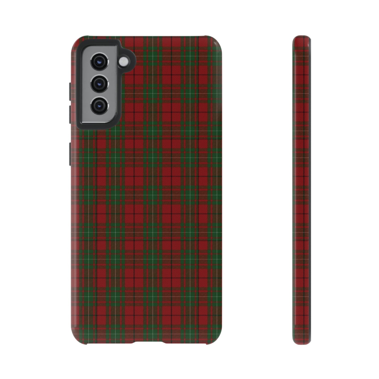Étui de téléphone à motif tartan écossais - MacAuley, Divers