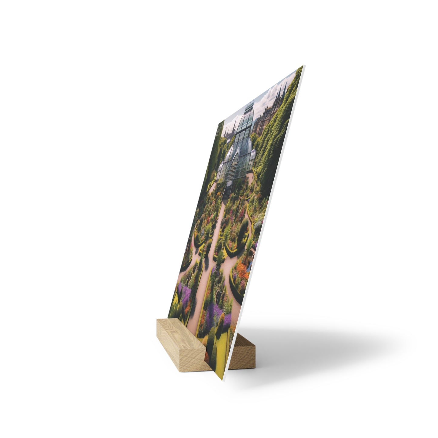 Scenic Collection Gallery Stand Botanic Gardens Glasgow, Oak Picture Stand, Scotland Art, Scenery, Landmarks, Various Sizes