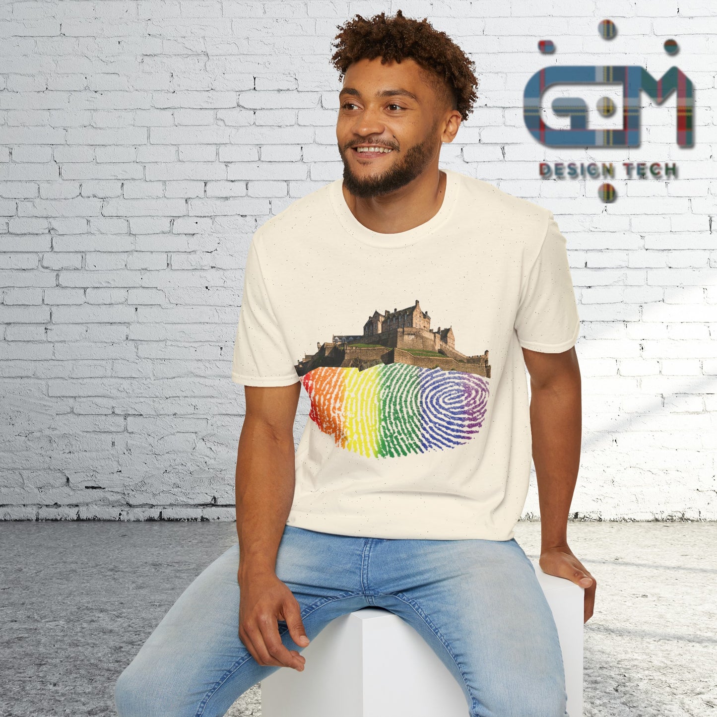 Edinburgh Castle on the Pride Rock Photo Unisex T-Shirt