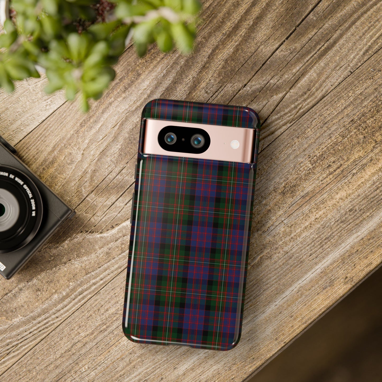 Étui de téléphone à motif tartan écossais - MacDonell, Divers