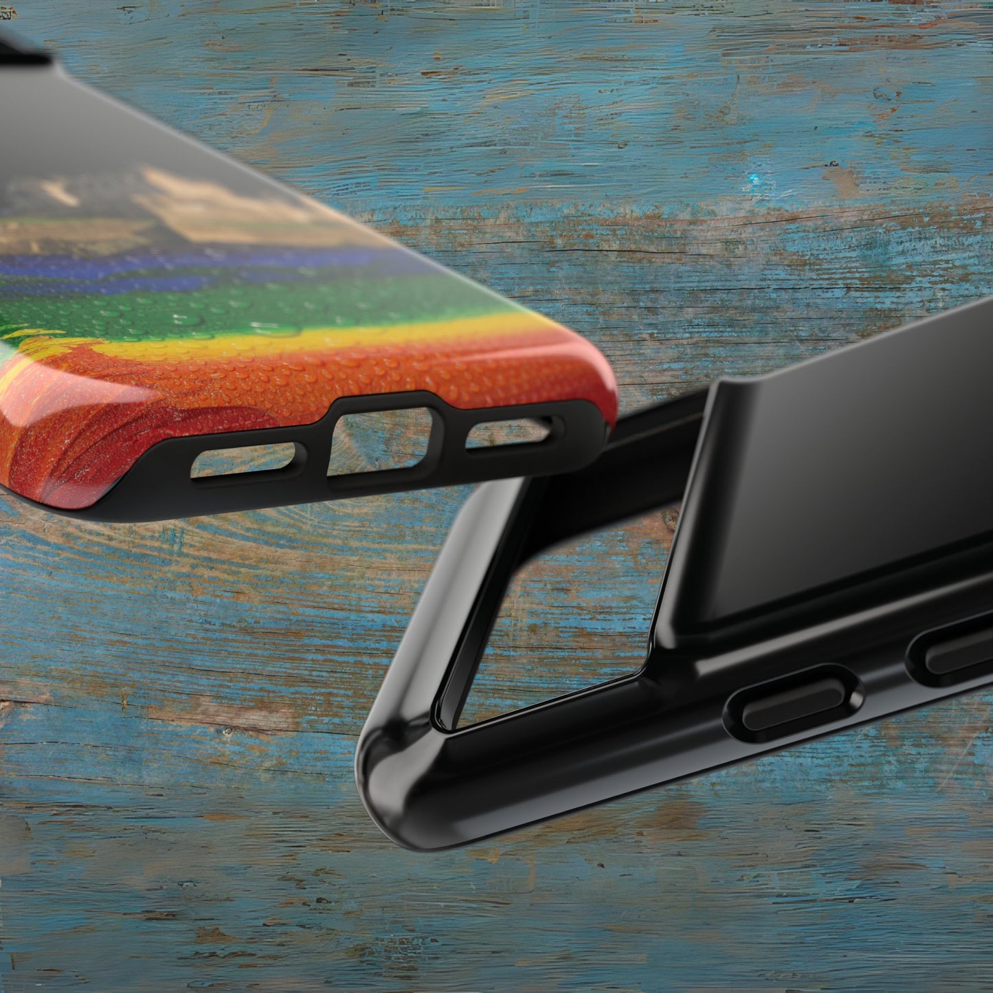 Edinburgh Castle Pride Rockface Phone Case - Rain, Various