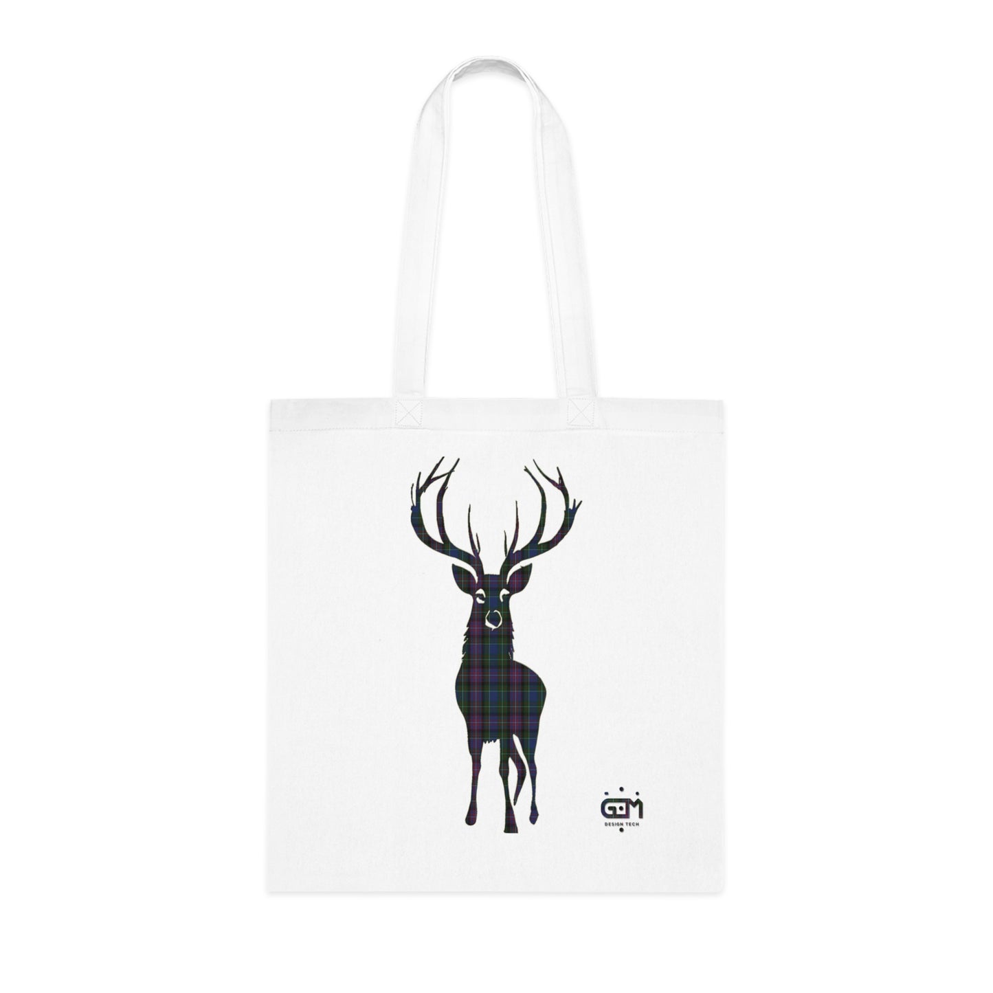 Sac fourre-tout en coton réversible en tartan écossais - Rankin Tartan
