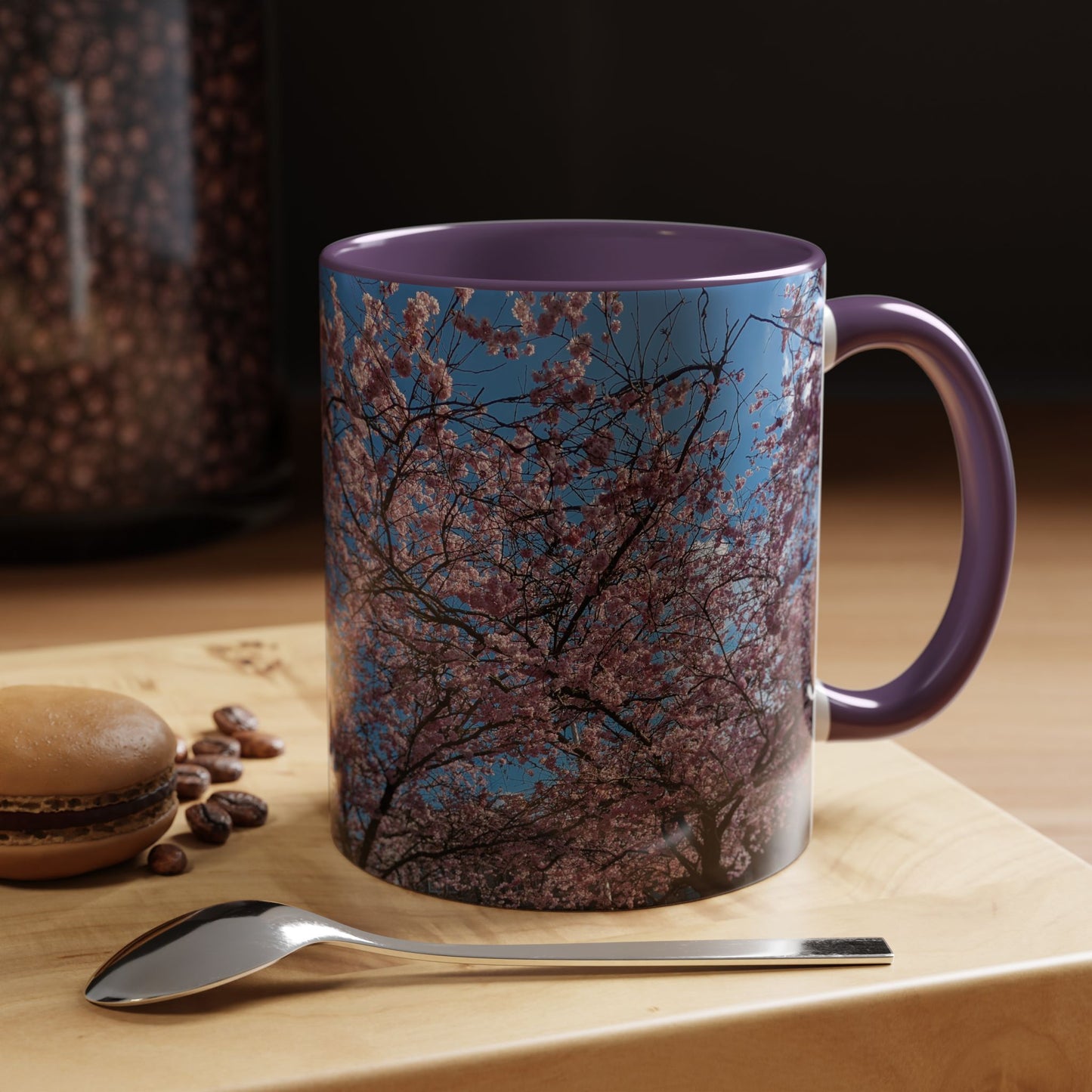 Tasses décoratives « Écosse en gros plan » - Scènes variées (violet)