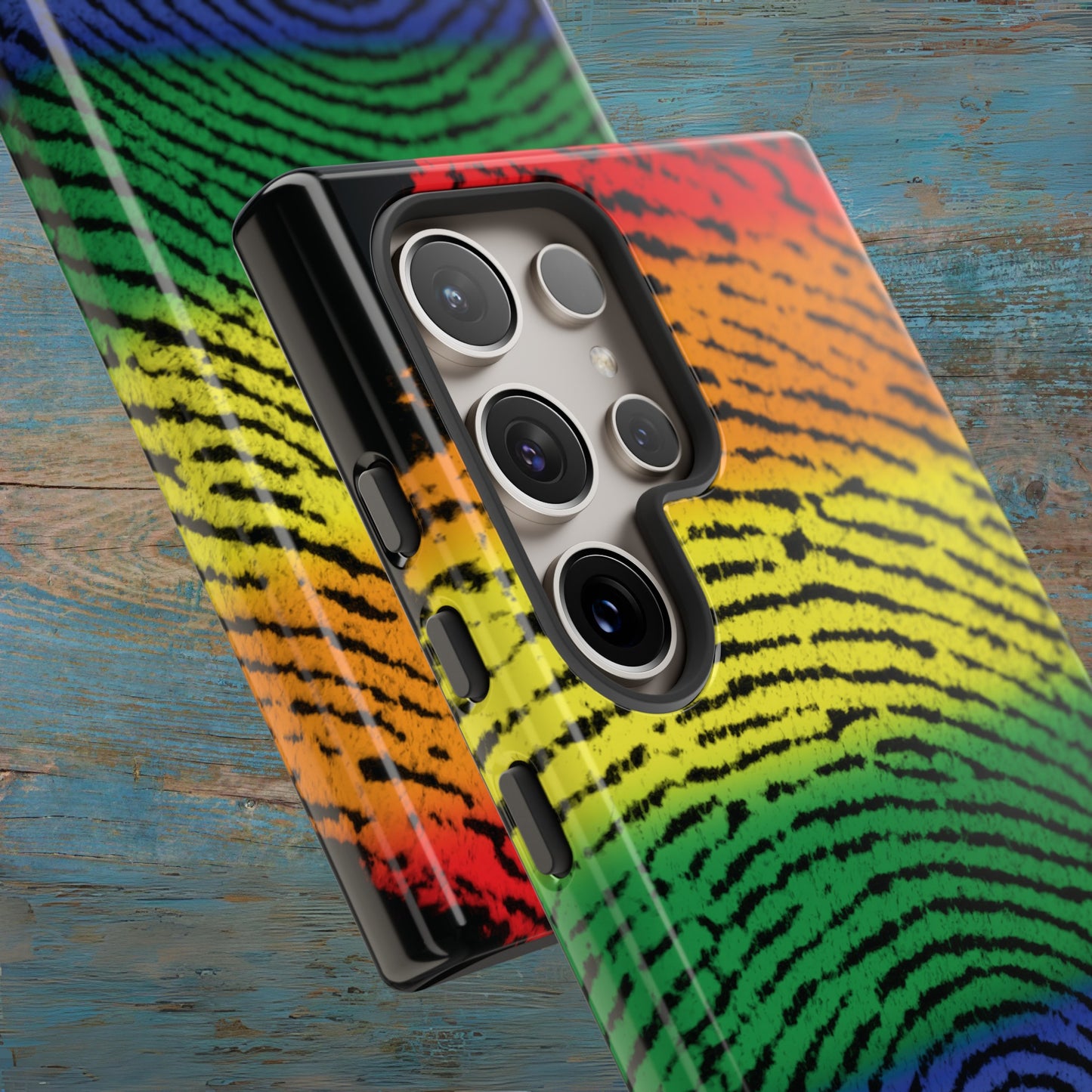 Edinburgh Castle Pride Phone Case - Fingerprint, Various