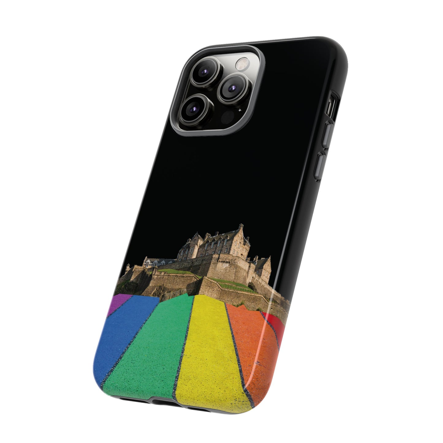 Edinburgh Castle Pride Rockface Phone Case - Road, Various
