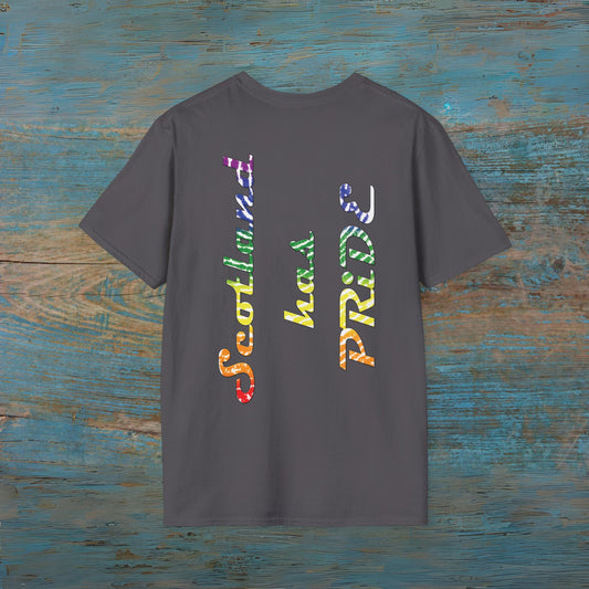 Scotland has PRiDE Fingerprint Clan Regions Map Unisex T-Shirt, Various Colours