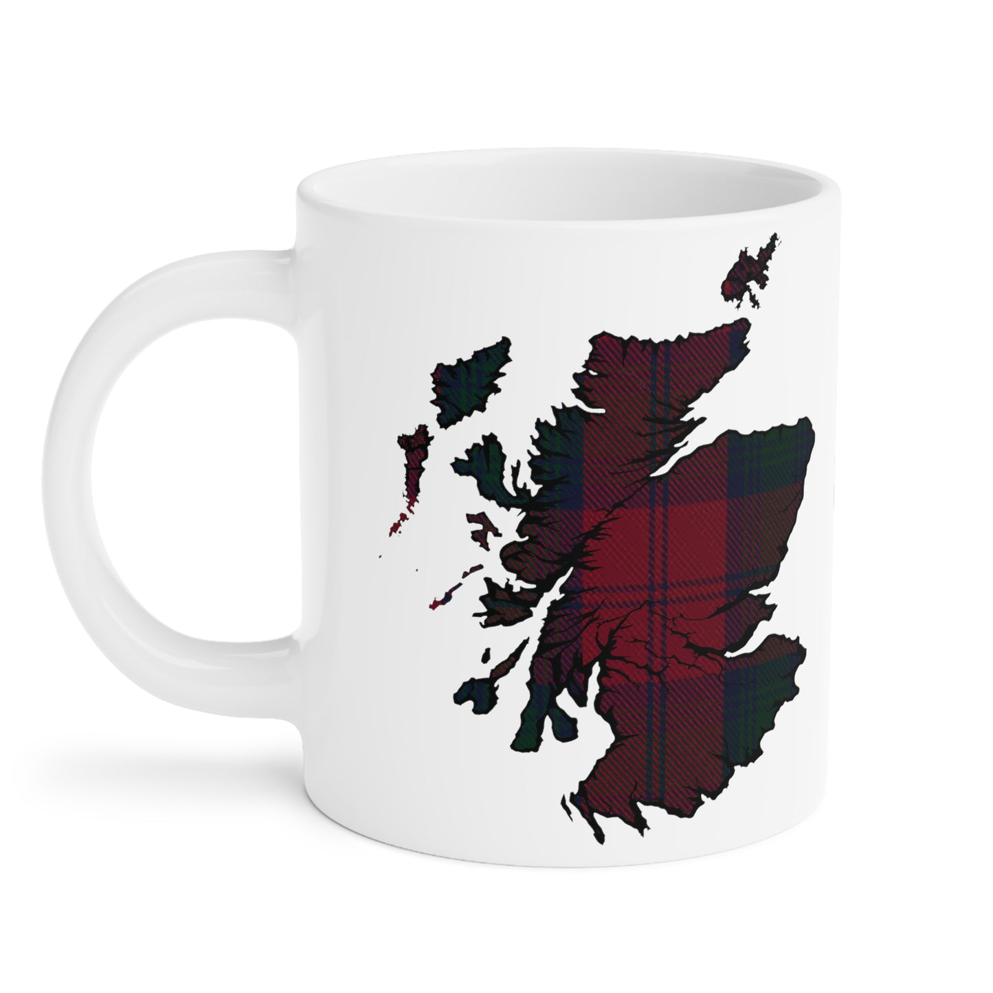 Tasse de carte de tartan d’Écosse - Lindsay Tartan, différentes tailles