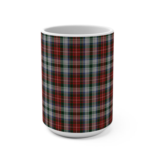 Scottish Tartan Mug 15oz, Stewart Tartan