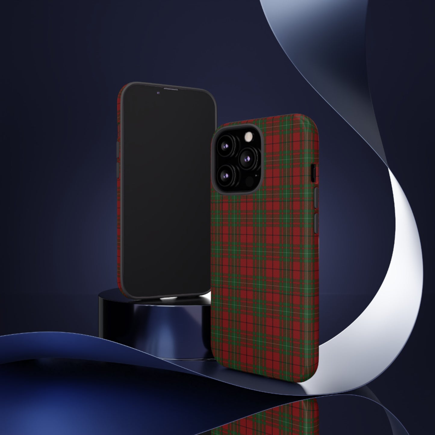 Étui de téléphone à motif tartan écossais - MacAuley, Divers