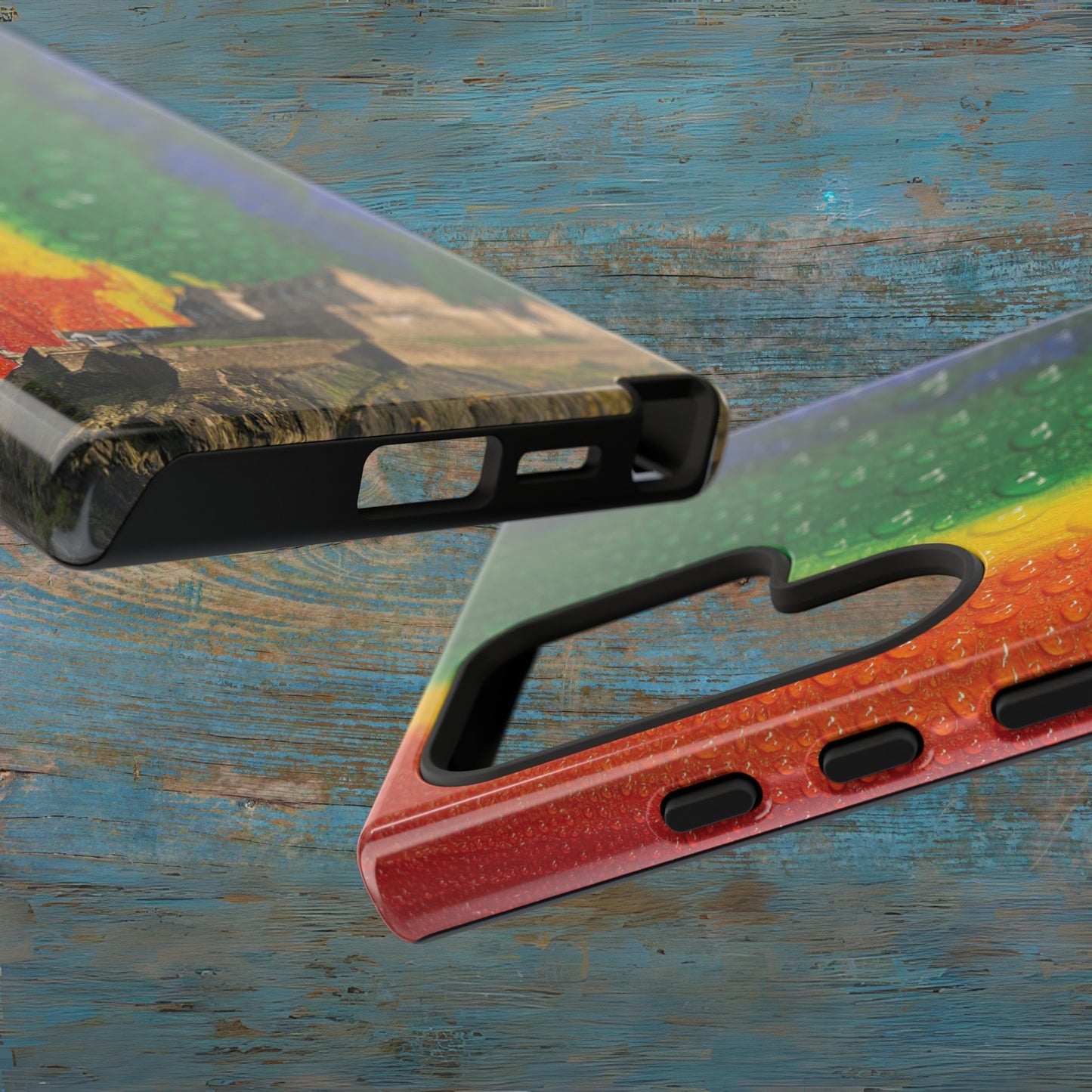Edinburgh Castle Pride Phone Case - Rain, Various