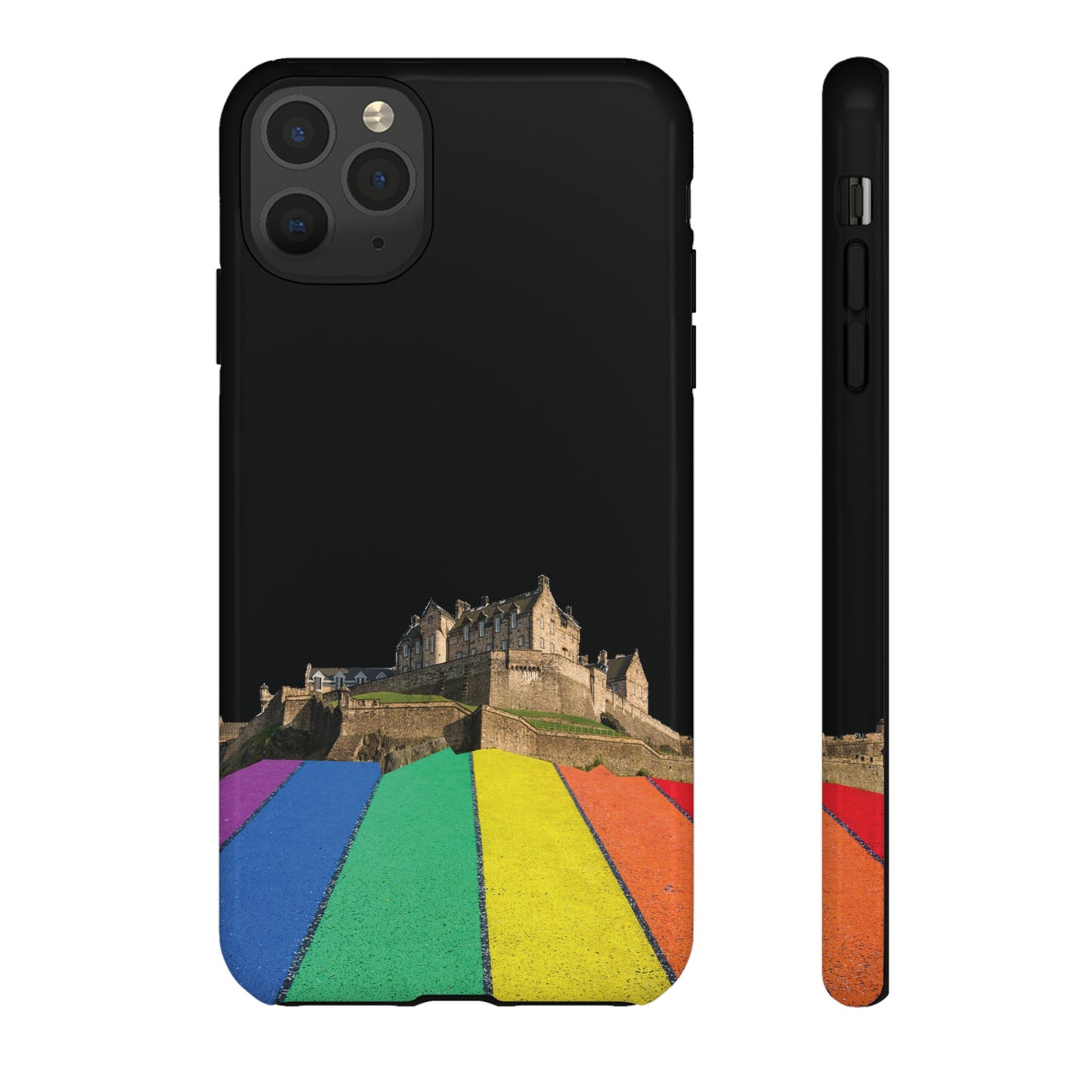 Edinburgh Castle Pride Rockface Phone Case - Road, Various