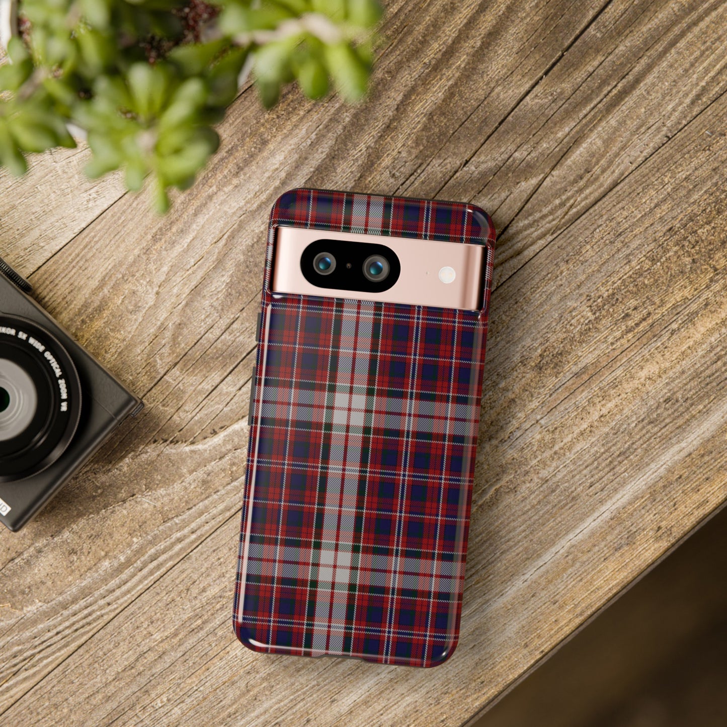 Étui de téléphone à motif tartan écossais - Robe MacFarlane, divers
