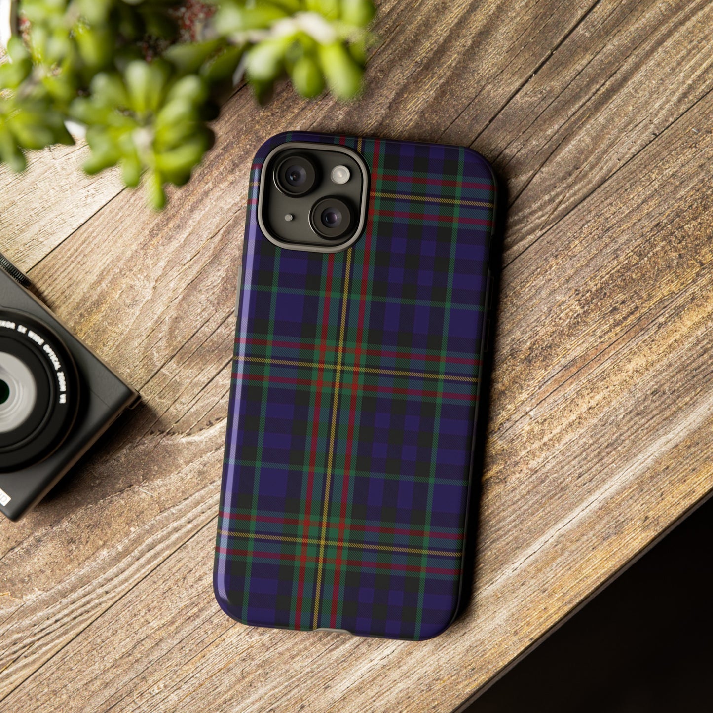 Étui de téléphone à motif tartan écossais - MacLennan, divers