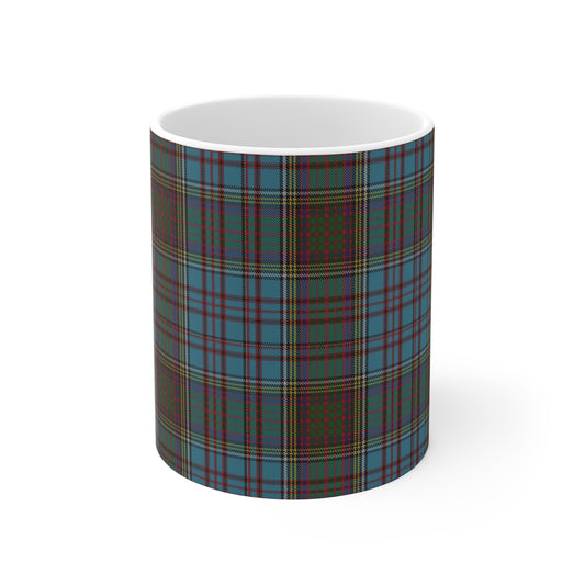 Scottish Tartan Mug 11oz, Anderson Tartan