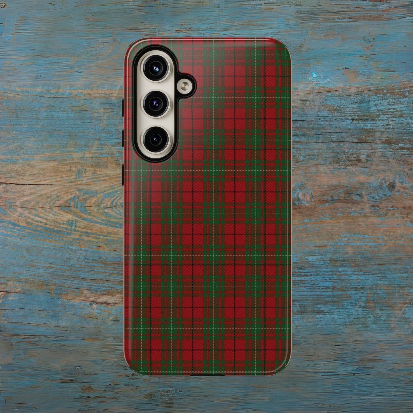 Étui de téléphone à motif tartan écossais - MacAuley, Divers