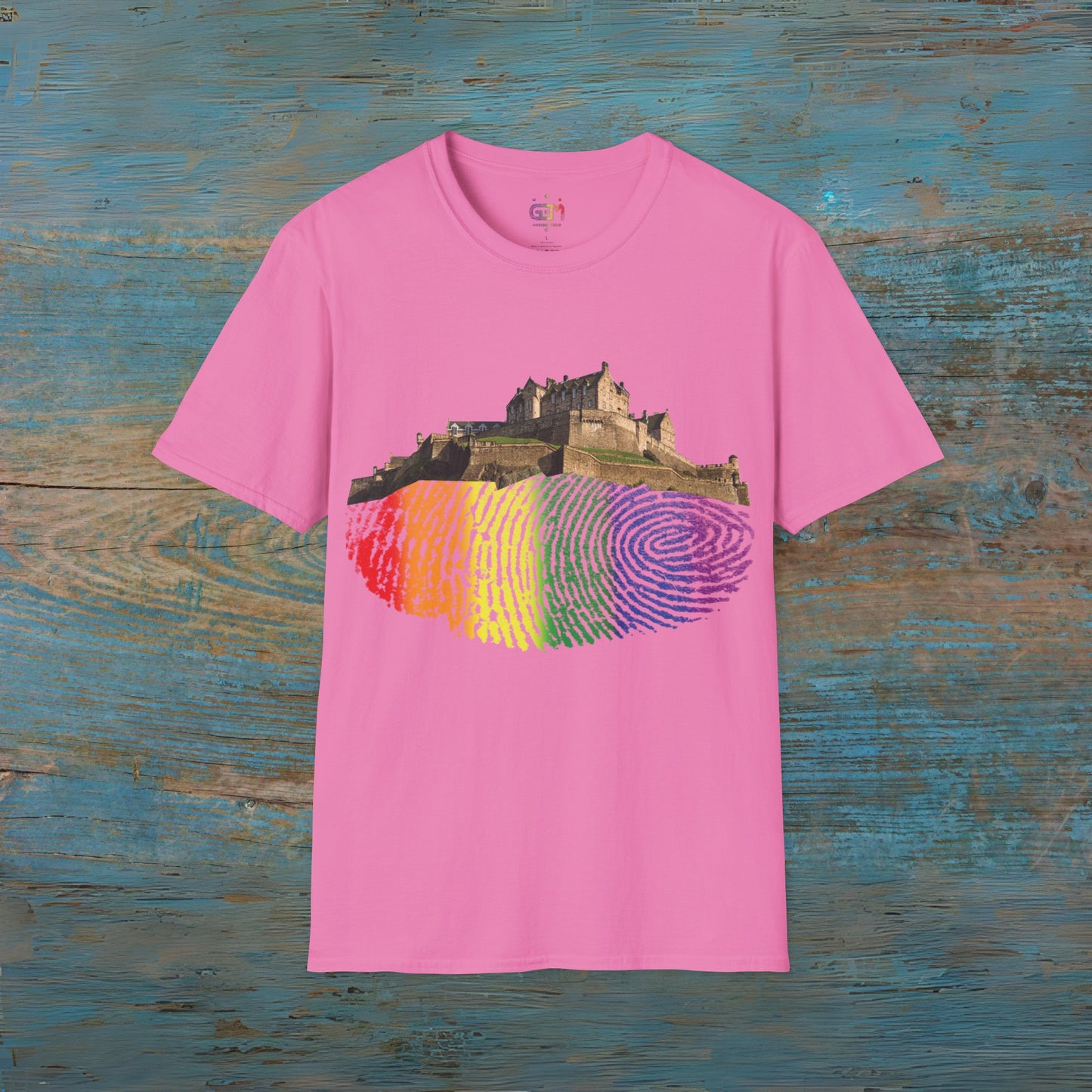 Edinburgh Castle on the Pride Rock Photo Unisex T-Shirt