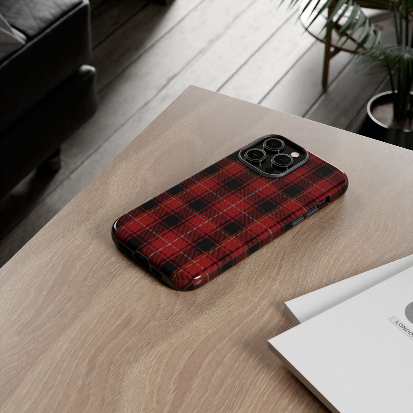 Coque de téléphone à motif tartan écossais – MacIver, Divers (Apple)