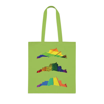 Pride Edinburgh Castles Cotton Tote Bag