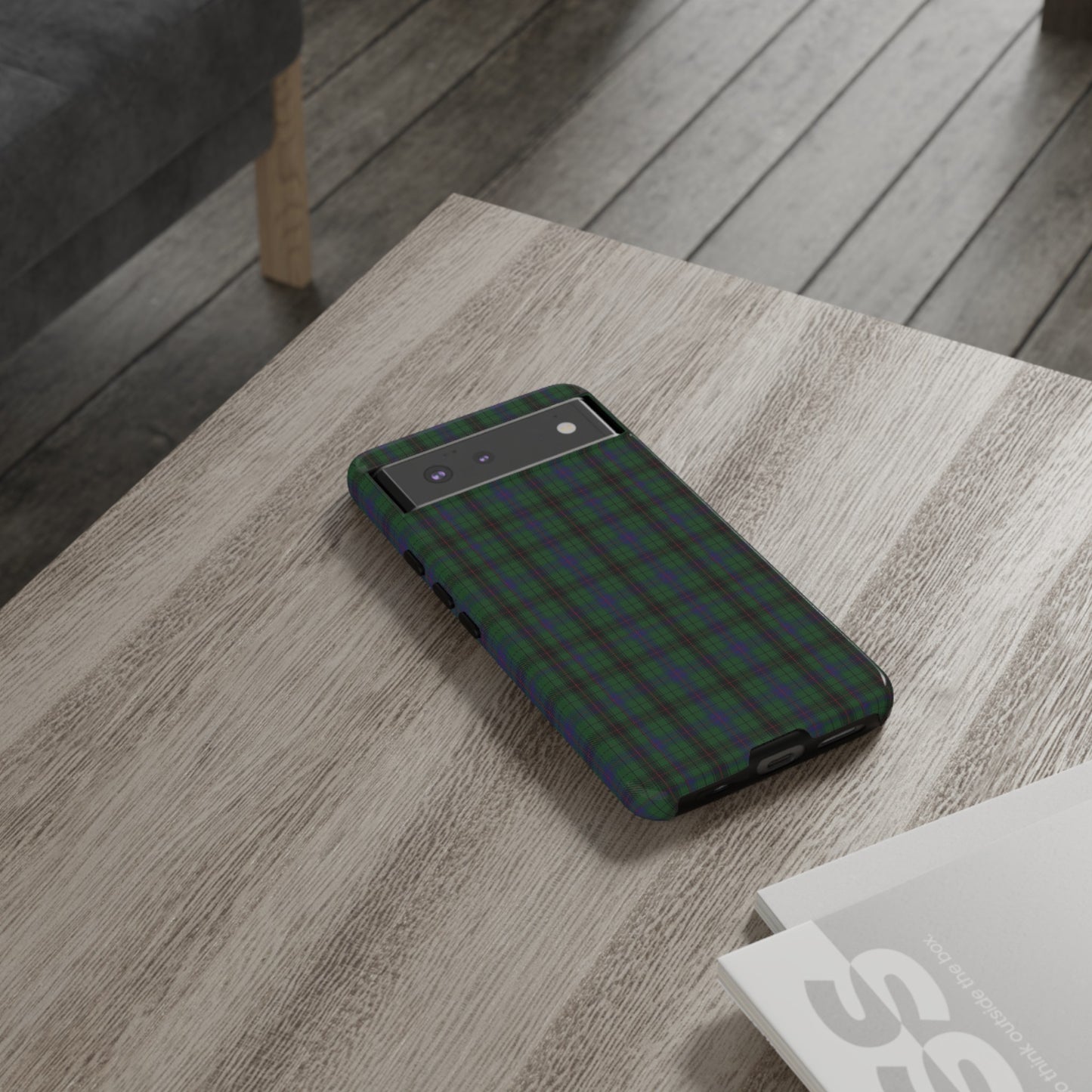 Étui de téléphone à motif tartan écossais - Davidson, Divers