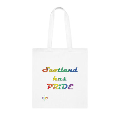 Scotland Pride Road Clan Map Cotton Tote Bag