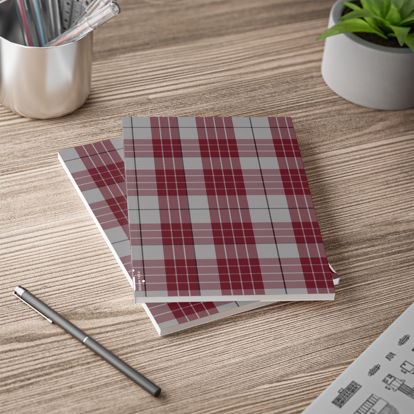 Scottish Tartan Softcover A5 Notebook - Buchanan