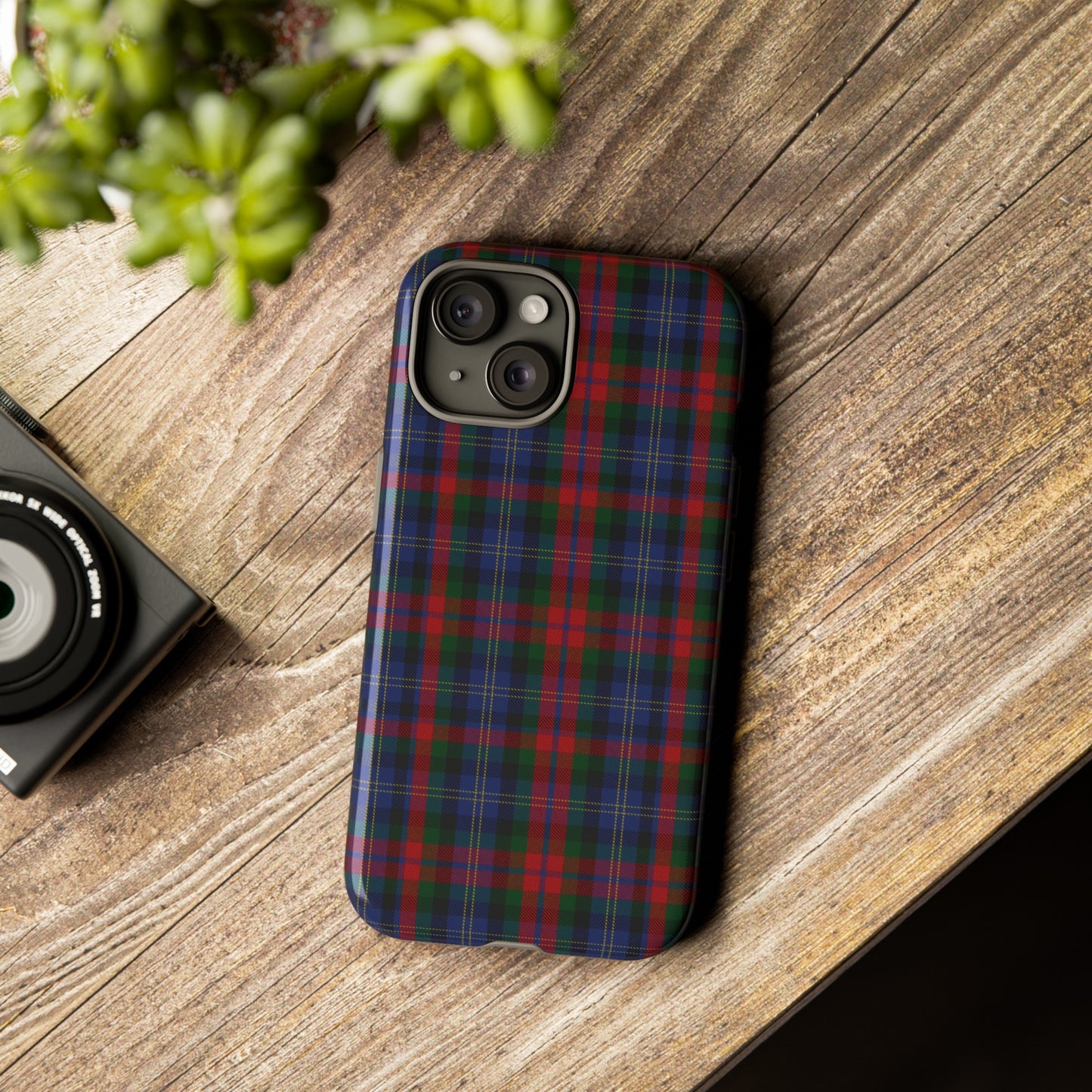 Étui de téléphone à motif tartan écossais - Dundas, Divers