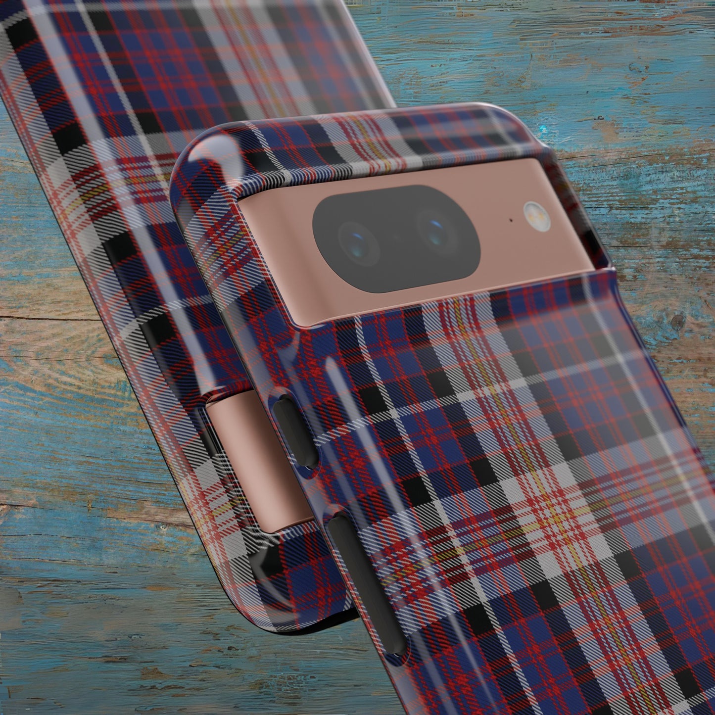 Coque de téléphone à motif tartan écossais - Carnegie, divers