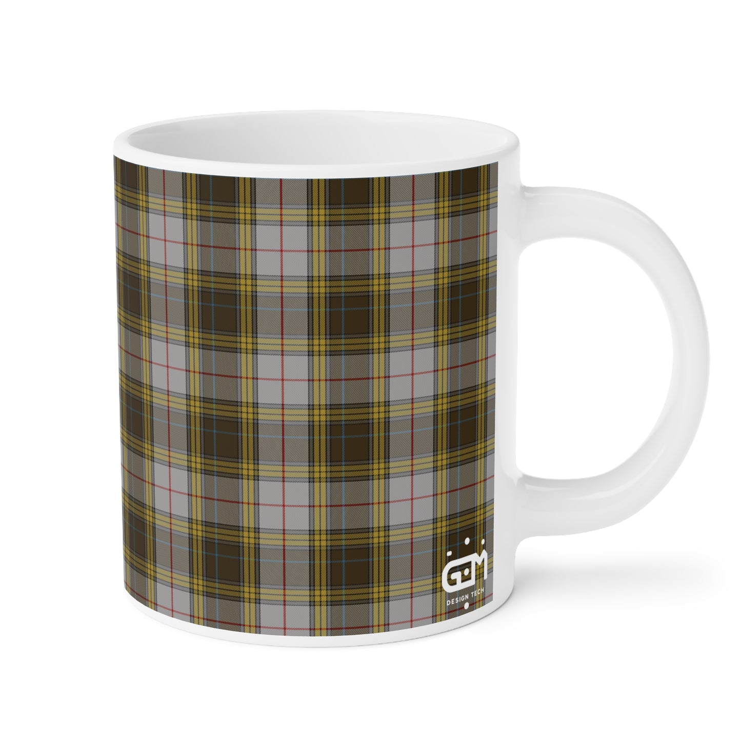 Tartan Mug - Buchanan Tartan, Écossais, Différentes Tailles 