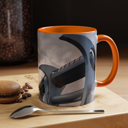 Tasses décoratives Écosse en gros plan - Scènes variées (orange)