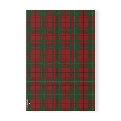 Scottish Tartan Softcover A5 Notebook - MacAuley